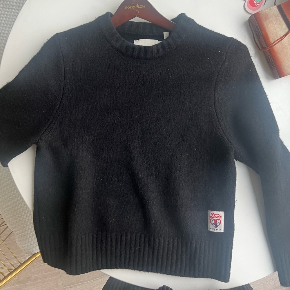 Deus Ex Machina Alexia Knit, size 14, phantom black